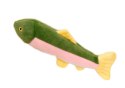 LEAN Toys Pluszowa Rybka Z Piszczałką Maskotka Kolorowa 30cm