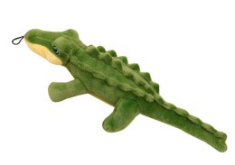 LEAN Toys Pluszowy Krokodyl Z Piszczałką Maskotka Kolorowa 30cm