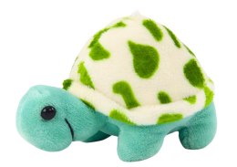 LEAN Toys Pluszowy Żółw 10 cm Niebieski Maskotka Breloczek