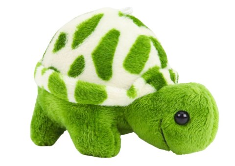 LEAN Toys Pluszowy Żółw 10 cm Zielony Maskotka Breloczek LEAN Toys Pluszowy Żółw 10 cm Zielony Maskotka Breloczek