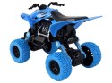 LEAN Toys Pojazd Terenowy Pchacz Quad XC Gumowe Koła Niebieski