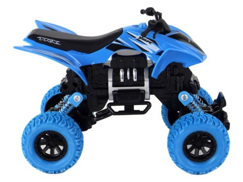 LEAN Toys Pojazd Terenowy Pchacz Quad XC Gumowe Koła Niebieski LEAN Toys Pojazd Terenowy Pchacz Quad XC Gumowe Koła Niebieski