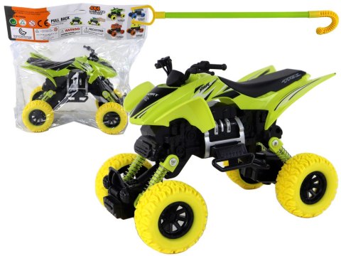 LEAN Toys Pojazd Terenowy Pchacz Quad XC Gumowe Koła Zielony LEAN Toys Pojazd Terenowy Pchacz Quad XC Gumowe Koła Zielony