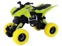 LEAN Toys Pojazd Terenowy Pchacz Quad XC Gumowe Koła Zielony