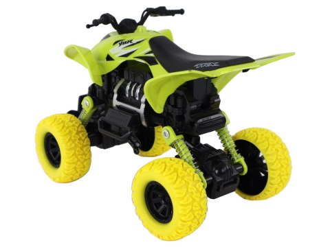 LEAN Toys Pojazd Terenowy Pchacz Quad XC Gumowe Koła Zielony LEAN Toys Pojazd Terenowy Pchacz Quad XC Gumowe Koła Zielony