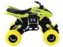 LEAN Toys Pojazd Terenowy Pchacz Quad XC Gumowe Koła Zielony