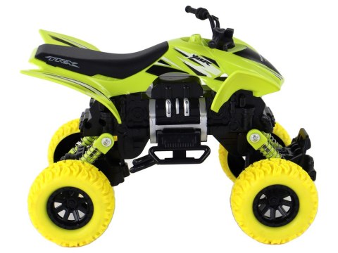 LEAN Toys Pojazd Terenowy Pchacz Quad XC Gumowe Koła Zielony LEAN Toys Pojazd Terenowy Pchacz Quad XC Gumowe Koła Zielony