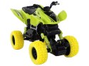 LEAN Toys Pojazd Terenowy Pchacz Quad XC Gumowe Koła Zielony