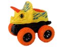 LEAN Toys Pojazd Terenowy Pchacz Triceratops Gumowe Koła Żółty
