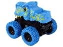 LEAN Toys Pojazd Terenowy Pchacz Tyranozaur Rex Gumowe Koła Niebieski