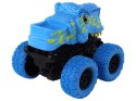 LEAN Toys Pojazd Terenowy Pchacz Tyranozaur Rex Gumowe Koła Niebieski