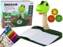 LEAN Toys Projektor do Rysowania Dinozaur Dźwięki Akcesoria