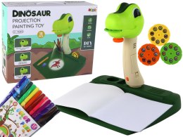 LEAN Toys Projektor do Rysowania Dinozaur Dźwięki Akcesoria