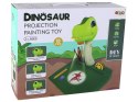 LEAN Toys Projektor do Rysowania Dinozaur Dźwięki Akcesoria