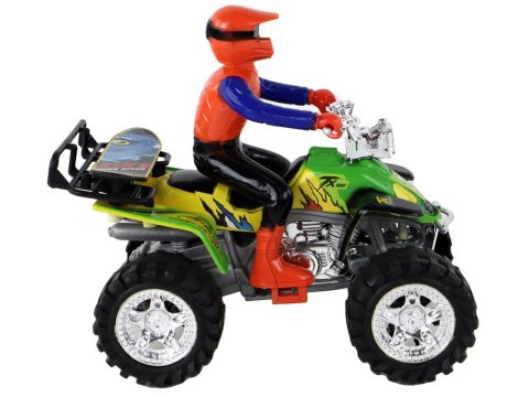 LEAN Toys Quad Czterokołowy Terenowy Napęd Frykcyjny Pchacz LEAN Toys Quad Czterokołowy Terenowy Napęd Frykcyjny Pchacz