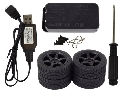 LEAN Toys Samochód Pojazd RC Auto Sportowe Zdalnie Sterowane 4x4 1:16 LEAN Toys Samochód Pojazd RC Auto Sportowe Zdalnie Sterowane 4x4 1:16