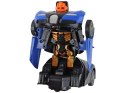 LEAN Toys Samochód-Robot 2w1 Bugatti Niebieski Efekty Świetlne