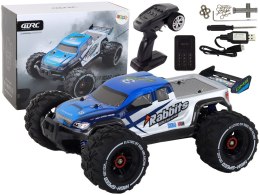 LEAN Toys Samochód Terenowy Rabbits RC Napęd Na 4 Koła Niebieski 2.4G