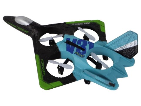 LEAN Toys Samolot Myśliwiec R/C Kolorowe Światła Niebieski LEAN Toys Samolot Myśliwiec R/C Kolorowe Światła Niebieski