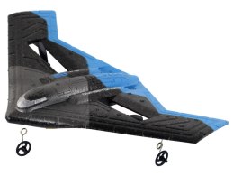 LEAN Toys Samolot R/C 4D-G4 Światła Niebieski Czarny