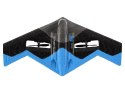 LEAN Toys Samolot R/C 4D-G4 Światła Niebieski Czarny
