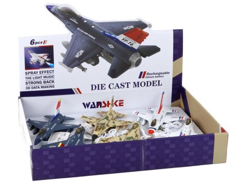 LEAN Toys Samolot Wojskowy Myśliwiec Dźwięk Światła Moro LEAN Toys Samolot Wojskowy Myśliwiec Dźwięk Światła Moro
