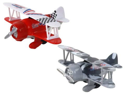 LEAN Toys Samolot Z Napędem Śmigłowiec Aluminiowy Kolorowy Mix LEAN Toys Samolot Z Napędem Śmigłowiec Aluminiowy Kolorowy Mix