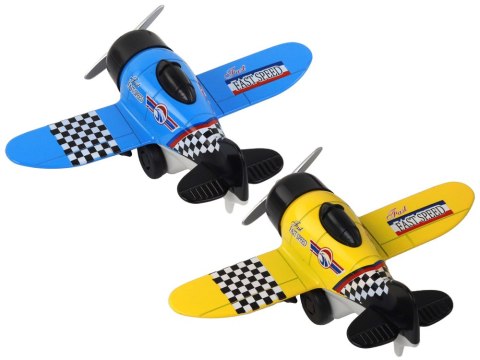 LEAN Toys Samolot Z Napędem Śmigłowiec Aluminiowy Kolorowy Mix LEAN Toys Samolot Z Napędem Śmigłowiec Aluminiowy Kolorowy Mix