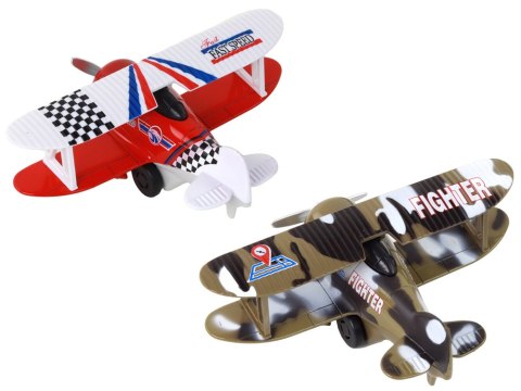 LEAN Toys Samolot Z Napędem Śmigłowiec Aluminiowy Kolorowy Mix LEAN Toys Samolot Z Napędem Śmigłowiec Aluminiowy Kolorowy Mix