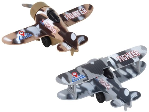 LEAN Toys Samolot Z Napędem Śmigłowiec Aluminiowy Kolorowy Mix LEAN Toys Samolot Z Napędem Śmigłowiec Aluminiowy Kolorowy Mix