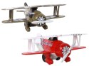LEAN Toys Samolot Z Napędem Śmigłowiec Aluminiowy Kolorowy Mix