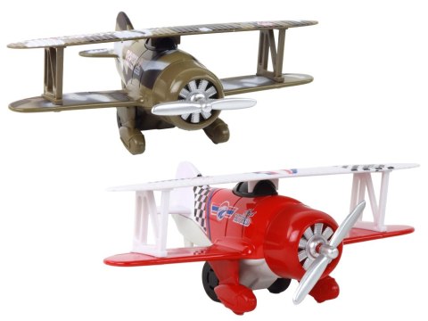 LEAN Toys Samolot Z Napędem Śmigłowiec Aluminiowy Kolorowy Mix LEAN Toys Samolot Z Napędem Śmigłowiec Aluminiowy Kolorowy Mix