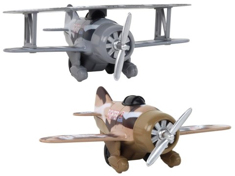 LEAN Toys Samolot Z Napędem Śmigłowiec Aluminiowy Kolorowy Mix LEAN Toys Samolot Z Napędem Śmigłowiec Aluminiowy Kolorowy Mix
