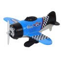 LEAN Toys Samolot Z Napędem Śmigłowiec Aluminiowy Kolorowy Mix