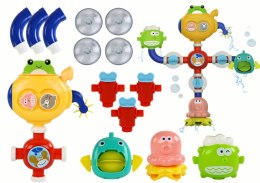 LEAN Toys Zabawka Wodna Do Kąpieli Przelewowa Robot Przyssawki