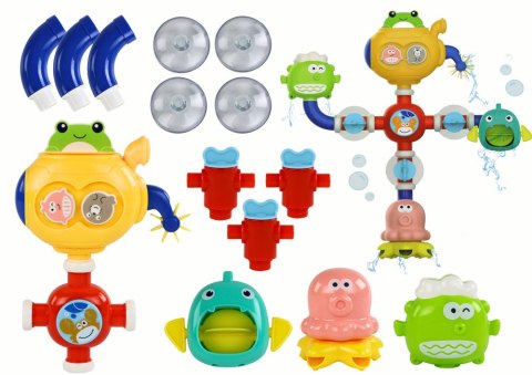 LEAN Toys Zabawka Wodna Do Kąpieli Przelewowa Robot Przyssawki LEAN Toys Zabawka Wodna Do Kąpieli Przelewowa Robot Przyssawki
