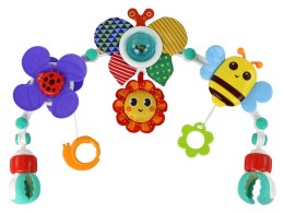 LEAN Toys Zawieszka Na Łóżeczko Nosidełko Bujaczek Wiosenne Zwierzęta Owady