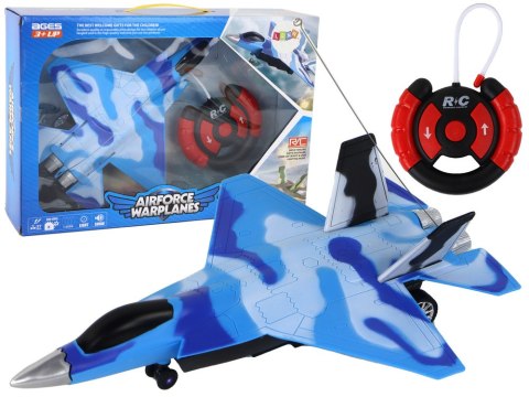 LEAN Toys Zdalnie Sterowany Myśliwiec z Efektami Dźwiękowymi i Świetlnymi LEAN Toys Zdalnie Sterowany Myśliwiec z Efektami Dźwiękowymi i Świetlnymi