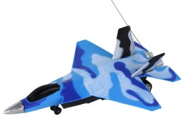 LEAN Toys Zdalnie Sterowany Myśliwiec z Efektami Dźwiękowymi i Świetlnymi