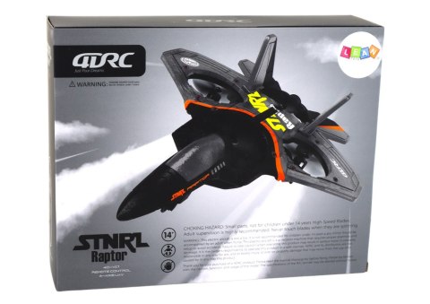 LEAN Toys Zdalnie Sterowany Samolot Myśliwiec R/C Srebrny LEAN Toys Zdalnie Sterowany Samolot Myśliwiec R/C Srebrny