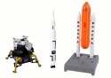 LEAN Toys Zestaw Figurek Kosmos Statek Kosmiczny 8 Elementów