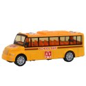 LEAN Toys Zestaw Kolorowych Autobusów System Frakcyjny 4 Elementy