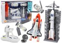 LEAN Toys Zestaw Kosmiczny Misja Kosmiczna Rakieta Statek Kosmiczny 8 ele.