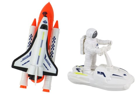 LEAN Toys Zestaw Kosmiczny Misja Kosmiczna Rakieta Statek Kosmiczny 8 ele. LEAN Toys Zestaw Kosmiczny Misja Kosmiczna Rakieta Statek Kosmiczny 8 ele.