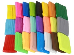 LEAN Toys Zestaw Kreatywny Masa Plastyczna Modelina 24 Kolory Mix