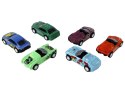 LEAN Toys Zestaw Pojazdów Napęd Frykcyjny W Skrzynce Metal 6 ele