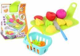 LEAN Toys Zestaw Warzyw Do Krojenia Deska Akcesoria