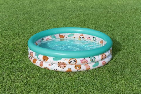 Bestway Dmuchany Basen Ogrodowy Dla Dzieci Rybki 102 cm Bestway 51008 Bestway Dmuchany Basen Ogrodowy Dla Dzieci Rybki 102 cm Bestway 51008