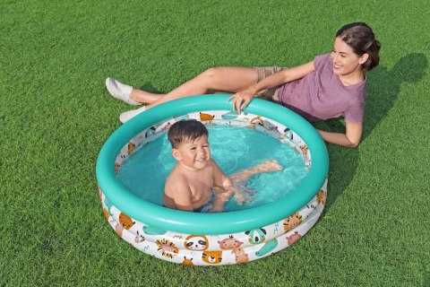 Bestway Dmuchany Basen Ogrodowy Dla Dzieci Rybki 102 cm Bestway 51008 Bestway Dmuchany Basen Ogrodowy Dla Dzieci Rybki 102 cm Bestway 51008