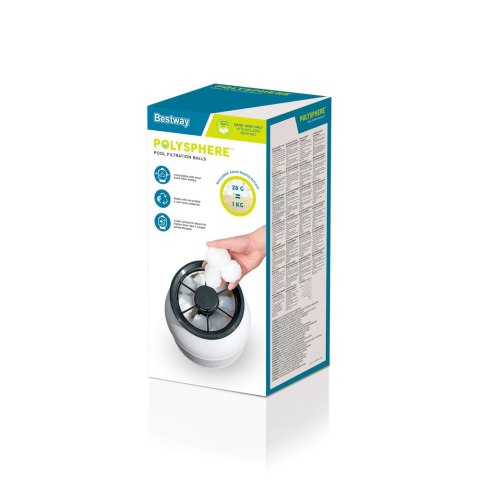 Bestway Kulki Filtracyjne Do Pompy Piaskowej Bestway 58475 Bestway Kulki Filtracyjne Do Pompy Piaskowej Bestway 58475